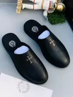 Dior Slip-On Mules (Brown Leather)